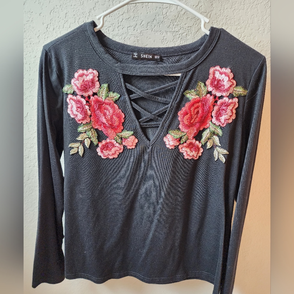 Shein long sleeve top